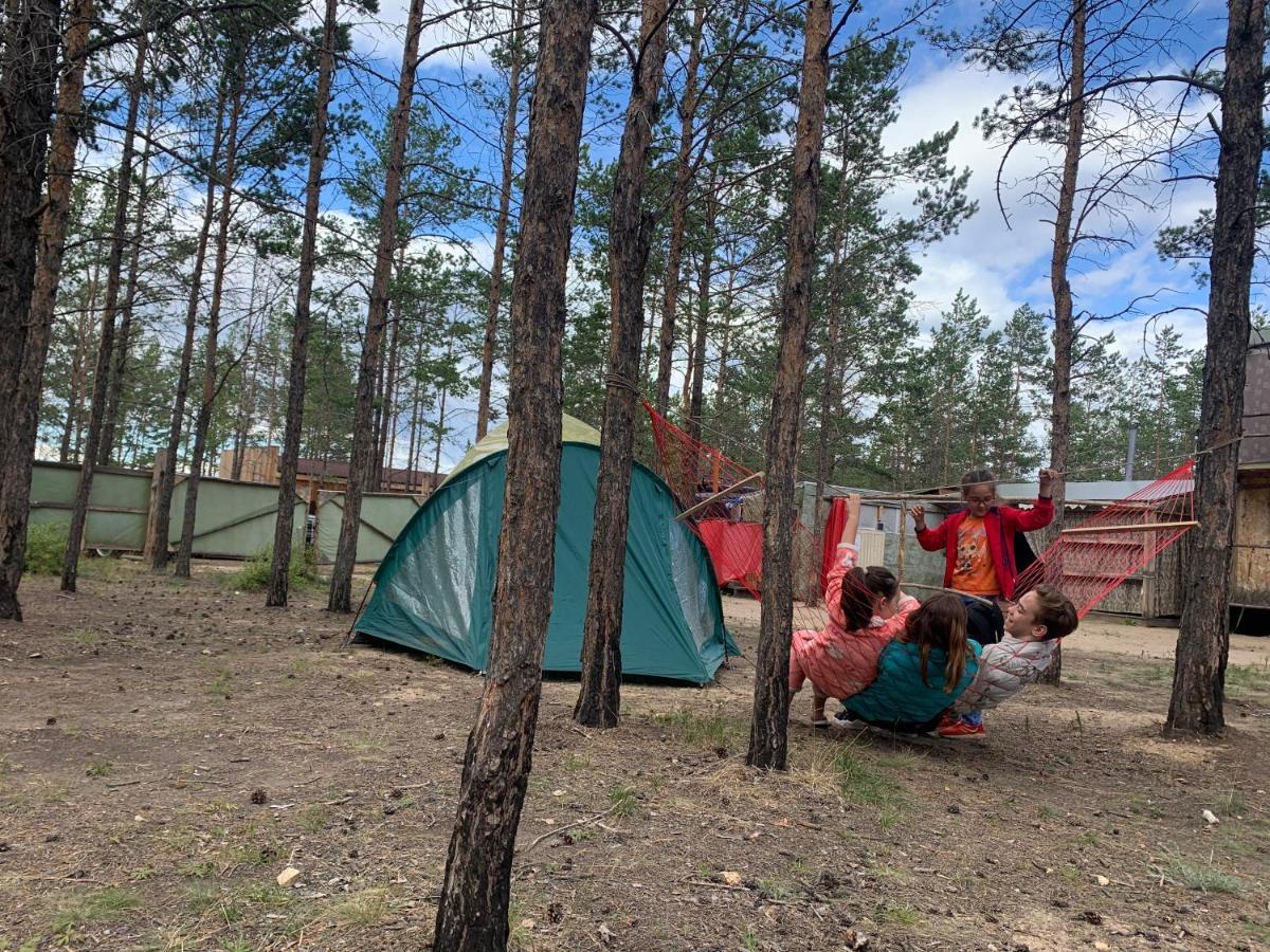 Kemping Cvetok Pod Snegom Хужир Екстер'єр фото